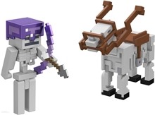 Minecraft Figurine - Skeleton and Horse