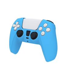 DOBE Silikonový obal pro DualSense controller (PS5) - modrý