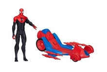 Hasbro - Spiderman Titan Heroes Series Action Figure with Giant Spider Turbo Racer Car