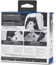 PowerA Solo chargingstation for PS5 DualSense Wireless Controller - White