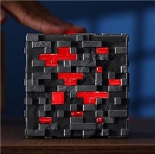 Minecraft Redstone Ore Illuminating Collector Replica