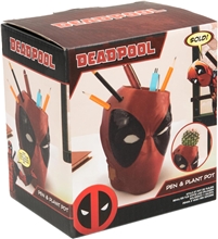 Marvel Deadpool Pen and Plant Pot