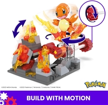 Mattel Mega Pokemon Adventure Builder: Charmanders Fire-Type Spin