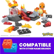 Mattel Mega Pokemon Adventure Builder: Charmanders Fire-Type Spin