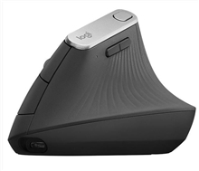 Logitech - MX Vertical Advanced Ergonomic Mouse Graphite