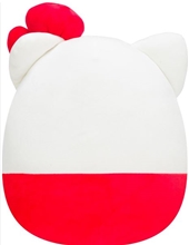 Squishmallows - 30 cm plyšák - Hello Kitty Red