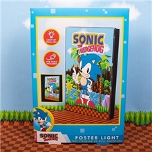 Sonic svítící plakát (29,70  x 21,00 cm)