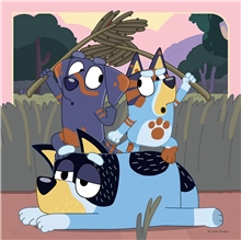 Bluey 3x49p Puzzle