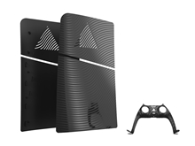 PS5 Slim Black Wave Faceplates Kit (PS5)