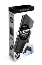 Kryt na konzoli PS5 Slim - Black Wave Faceplates Kit (PS5)