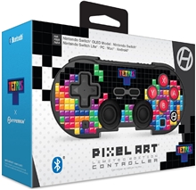 Hyperkin Pixel Art Tetris Bluetooth Controller for Nintendo Switch/PC/Mac/Android - Tetrimino Stack (SWITCH/PC)