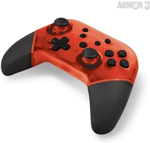 Armor3 NuCamp Wireless Controller for Nintendo Switch - Ruby Red (SWITCH)	