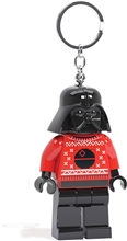 LEGO - klíčenka s LED světlem Star Wars - Darth Vader ve svetru
