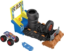 Hot Wheels Monster Trucks ARENA SMASHERS - Race Ace Smash Race Challenge