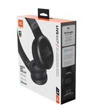 JBL Live 460NC - Wireless On-Ear Headphones with Active Noise Cancelling - Black