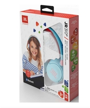 JBL Jr 310BT - Childrens Over-Ear Headphones - Blue/Pink	