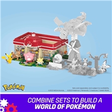 Mega Construx Pokémon Building Set - Forest Pokémon Center