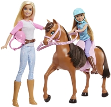 Barbie Fashion Dolls and Horse Playset