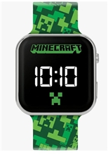 Minecraft digitálne detské LED hodinky