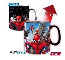 Abysse Marvel - Spider Man Multiverse měnící hrnek (460ml)