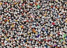Puzzle: Mickey Mouse - Challenge (1000pcs)