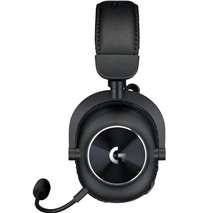 Logitech - PRO X 2 LIGHTSPEED Wireless Gaming Headset,- Black