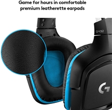 Logitech G432 7.1 Surround Sound Wired Gaming Headset - Black