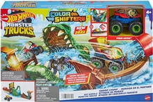 Mattel Hot Wheels Monster Trucks: Color Shifters - Swamp Chomp Playset	