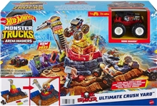 Mattel Hot Wheels Monster Trucks: Arena Smashers - Ultimate Crush Yard