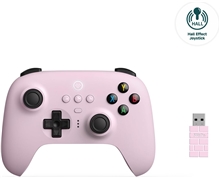 8BitDo Ultimate 2.4G Pad PC Hall Ed - Pink