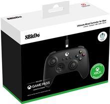 8BitDo Ultimate Wired Controller for Xbox Hall Ed - Black