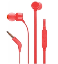 JBL Tune 160 Tune Slúchadlá s mikrofónom - červená