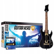 Guitar Hero Live + Kytara (PS3) (BAZAR) +  Guitar Hero 5 + Guitar Hero World Tour