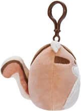 Squishmallows - 9 cm Clip On plyšák - Melzie the Chipmunk