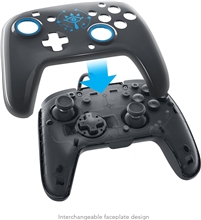 Switch Breath of Wild Faceoff Deluxe Wired Pro Controller (SWITCH)
