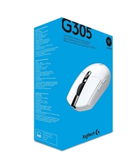 Logitech - G305 Wireless Gaming Mouse - White