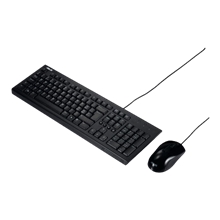 ASUS U2000 Klávesnice + Myš, černá