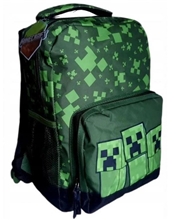 Školní batoh Minecraft: Creepers Trio (objem 10 litrů, 25 x 35 x 12 cm)