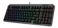 ASUS TUF Gaming K3 GEN II mechanická klávesnice, US, šedá