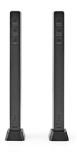 Nedis - Herní LED světlo, RGB, černá