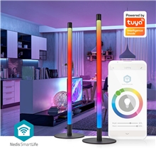 Nedis - Světlo SmartLife Mood Light, 600 lm, kov, 2 kusy