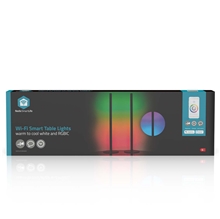 Nedis - Světlo SmartLife Mood Light, 600 lm, kov, 2 kusy