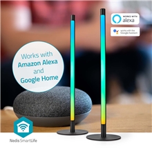 Nedis - Světlo SmartLife Mood Light, 600 lm, kov, 2 kusy