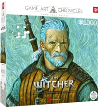 GOOD LOOT Game Art Chronicles - The Witcher: Geralt Van Gogh Puzzle (1000 ks)