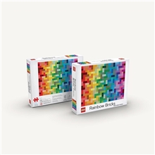 Chronicle Books Puzzle LEGO® duhové kostky 1000 dílků