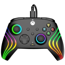 PDP Afterglow Wave gamepad, černý (XSX/PC)