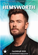 Nástěnný kalendář 2025: Chris Hemsworth (A3 29,7 x 42 cm) 