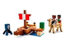 LEGO® Minecraft® 21259: Plavba na pirátské lodi