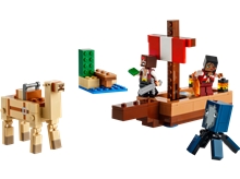 LEGO® Minecraft® 21259: Plavba na pirátské lodi