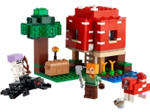 LEGO® Minecraft® 21179: The Mushroom House